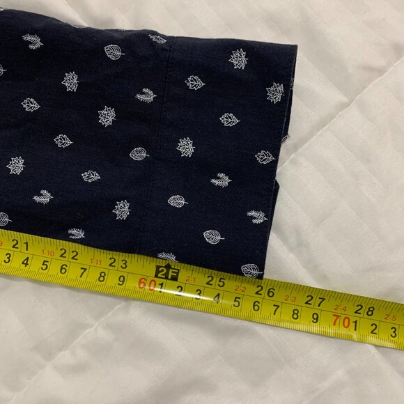 RW & Co Mens Blue Patterned Shirt - Picture 12 of 12